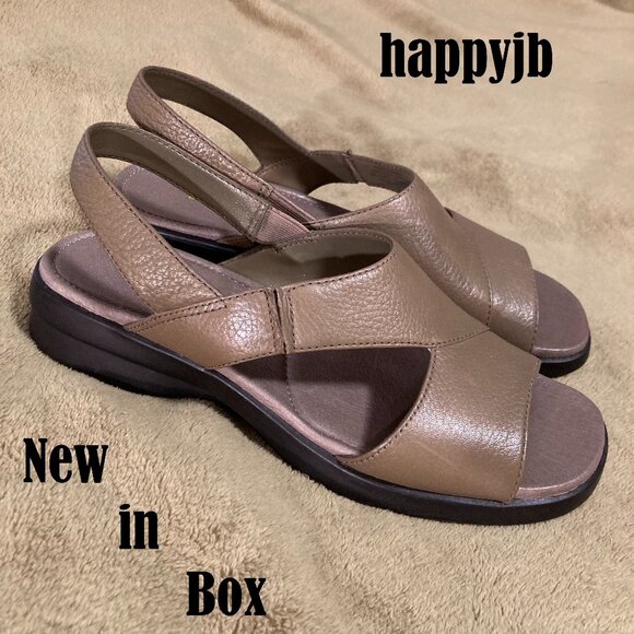 NIB Vintage Easy Spirit Steward Leather Sandals Size 8M - Picture 2 of 13